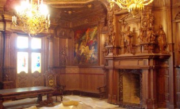 Кабинет (дуб тонированный), дворец, п. Вырица